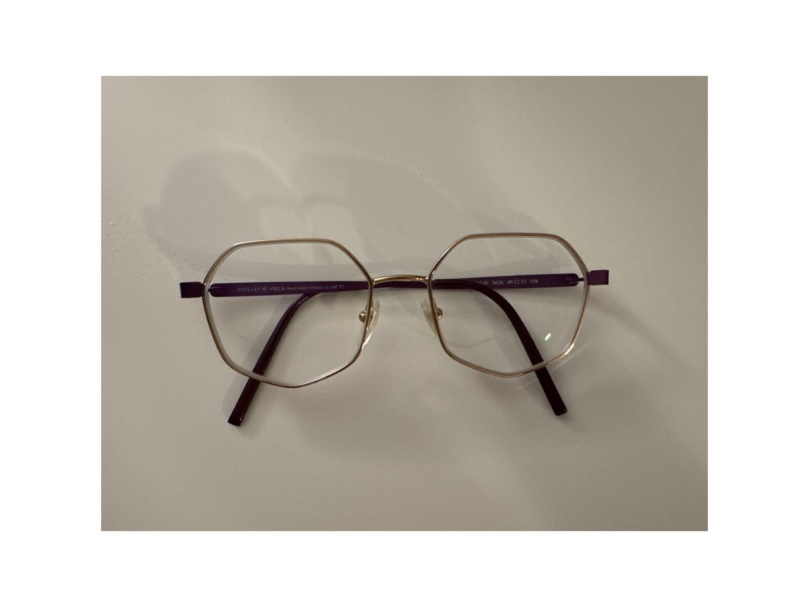 VUILLET VEG PRESTIGE 454 度付きメガネ vuillet-vega-sign-5626-taille-