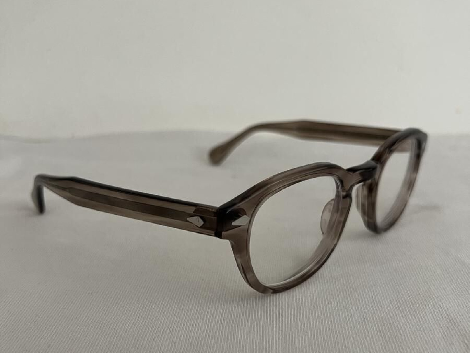 MOSCOT ORIGINALS★ 44□24-140 GREY-BROWN MOSCOT - Lemtosh 46 col. brown ash48/24