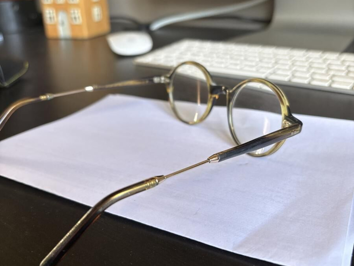 MOSCOT originals NYC - GITTEL 45.21-144 COL.CARAMEL/GOLD