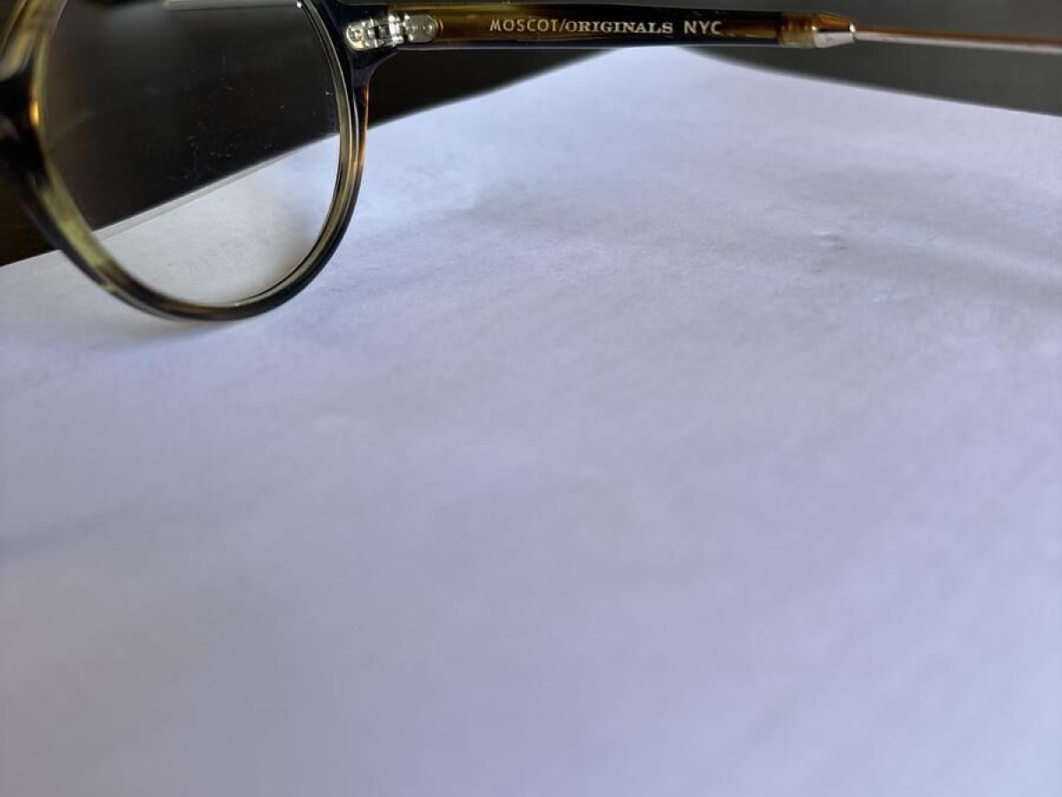 MOSCOT originals NYC - GITTEL 45.21-144 COL.CARAMEL/GOLD