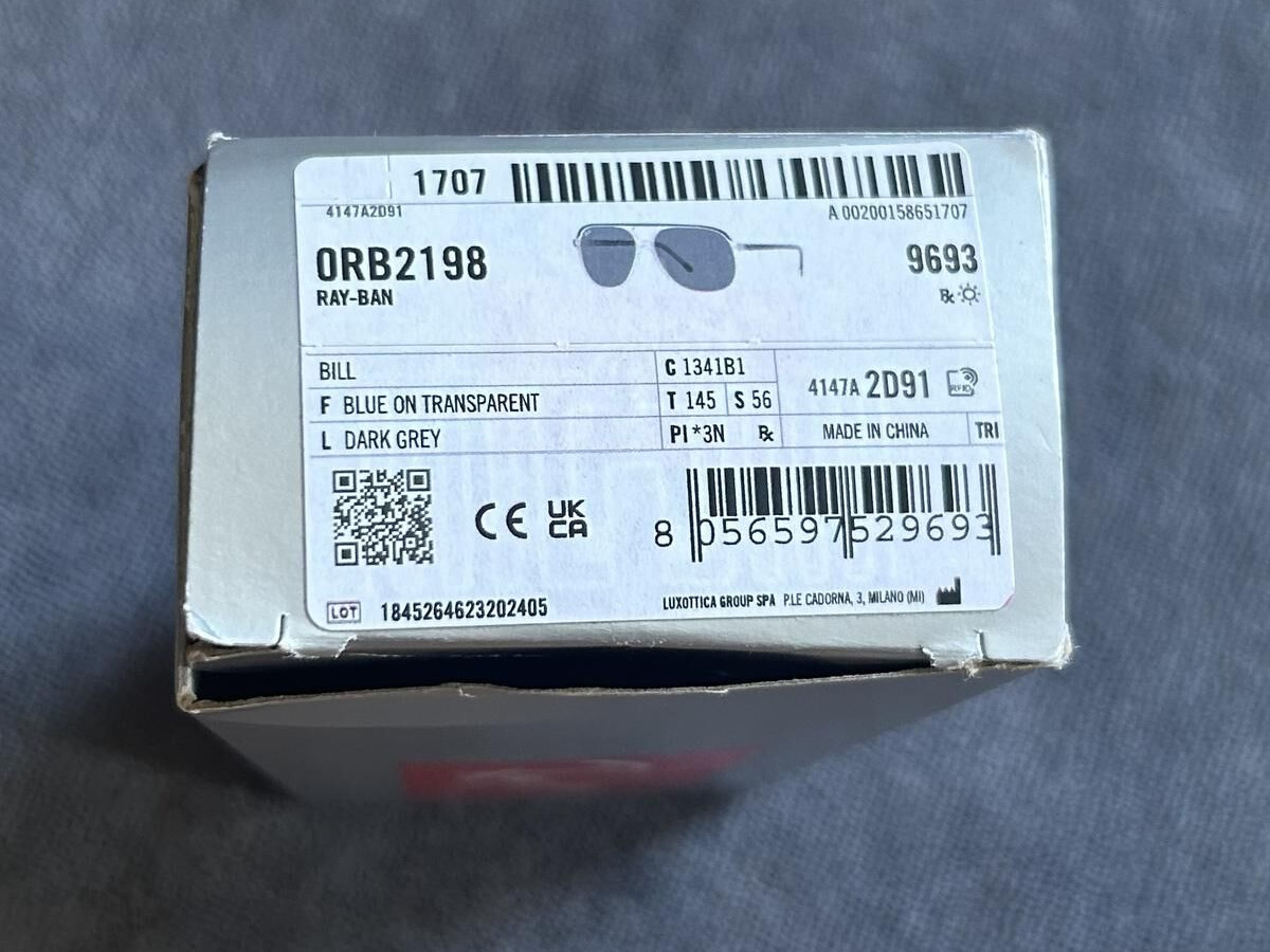 RAY-BAN - RB2198 BILL 56/14