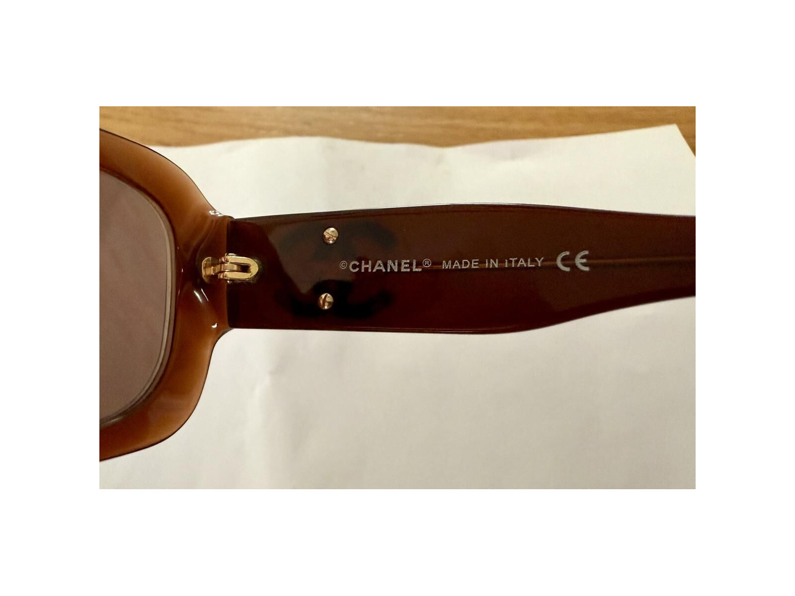 Lunettes de soleil CHANEL - 5102 54¤17 Marron Femme
