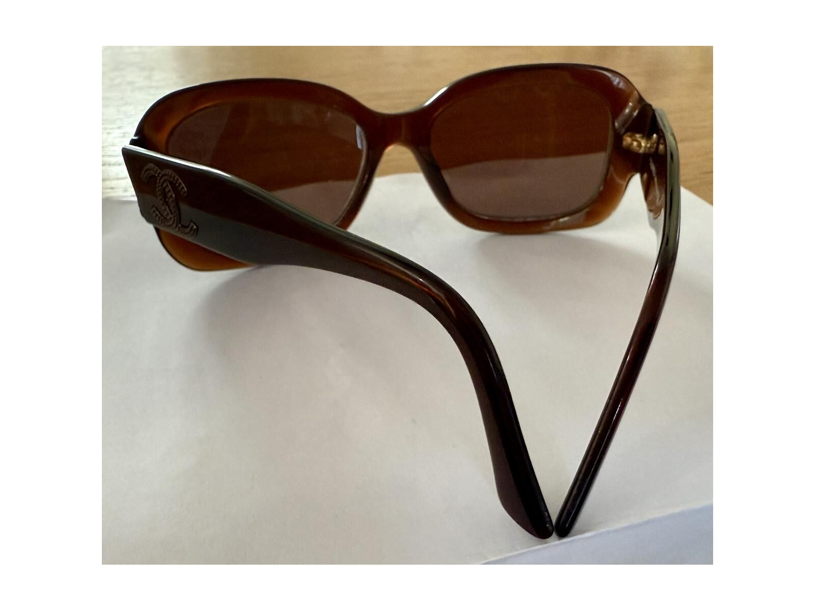 Lunettes de soleil CHANEL - 5102 54¤17 Marron Femme