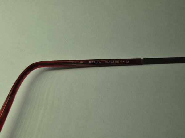 Alain Afflelou - H1511 s1016- Roug 51¤16 140