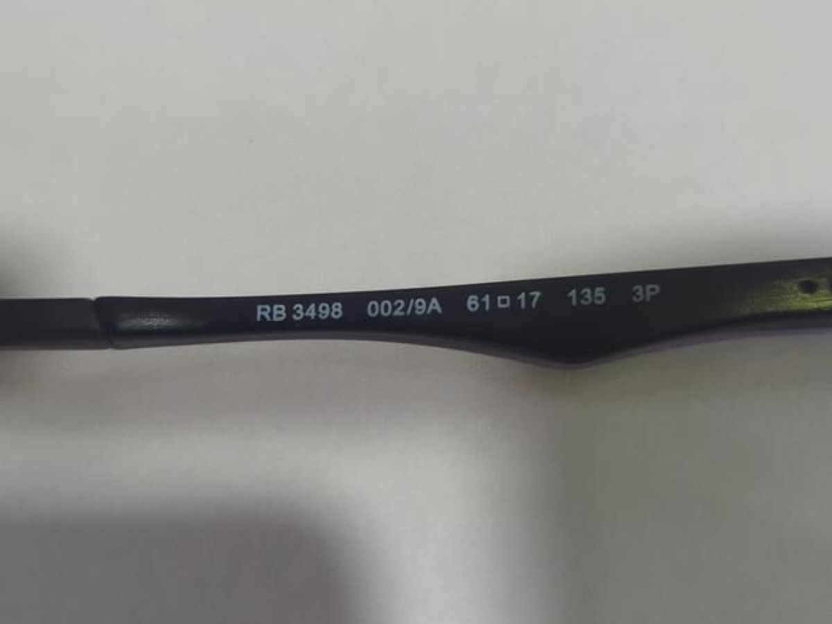 Ray-ban - rb3498 002/9A 61/17 Polarized
