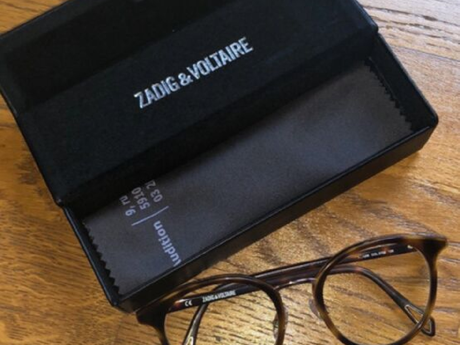 Lunettes de vue ZADIG VOLTAIRE VZV256 Ecaille foncée Femme