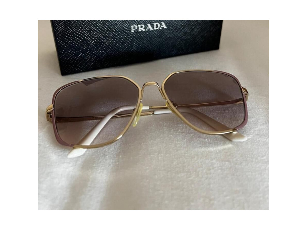 Prada - PR60XS 07B4K0 PALE GOLD/MATTE PINK-59/16