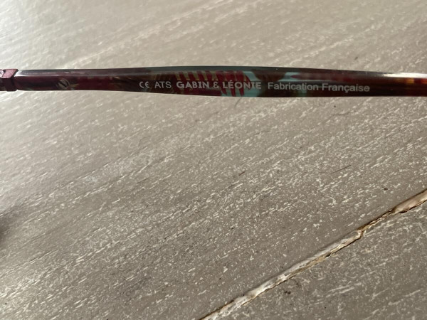 Gabin et leonie - GL1805 bordeaux 46/22