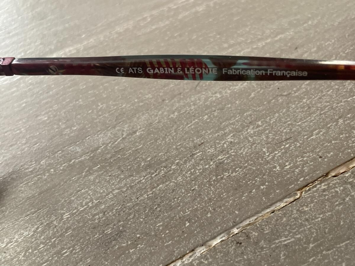 Gabin et leonie - GL1805 bordeaux 46/22