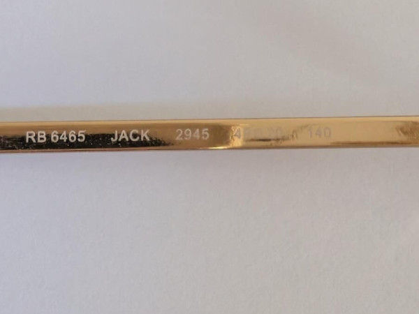 RAY-BAN - RB6465 JACK 2945 49/20