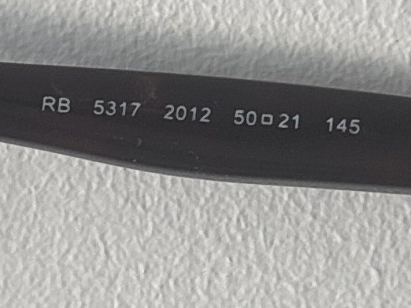 Ray-ban - RB5317 2012 50/21 145