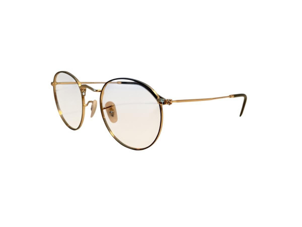 RAYBAN - RB 3447V – Dorée & Noire – Taille 50/21