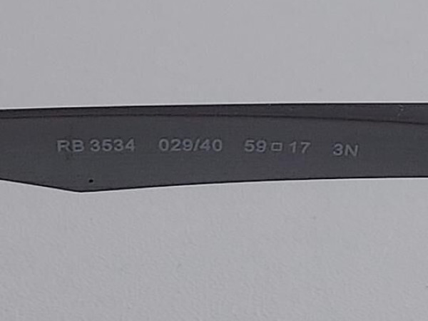 RAYBAN RB 3534 - 029/40 - 59 □ 17/3N