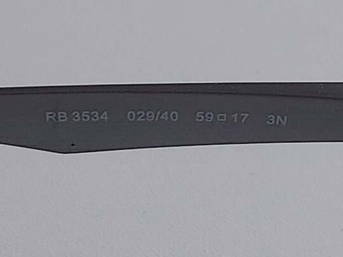 RAYBAN RB 3534 - 029/40 - 59 □ 17/3N