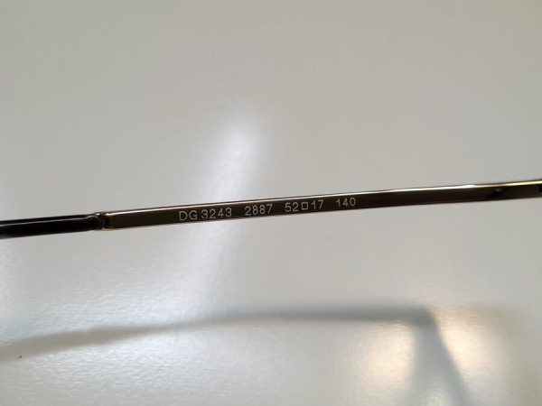 Dolce Gabanna  - DG3243 2887 52/17