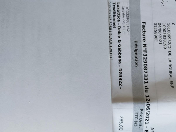 DOLCE GABBANA - DG3322