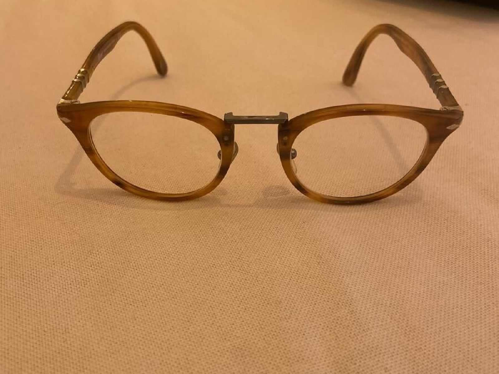 Lunettes de vue Persol typewritter 3107 V 47/22 Ecaille claire Femme