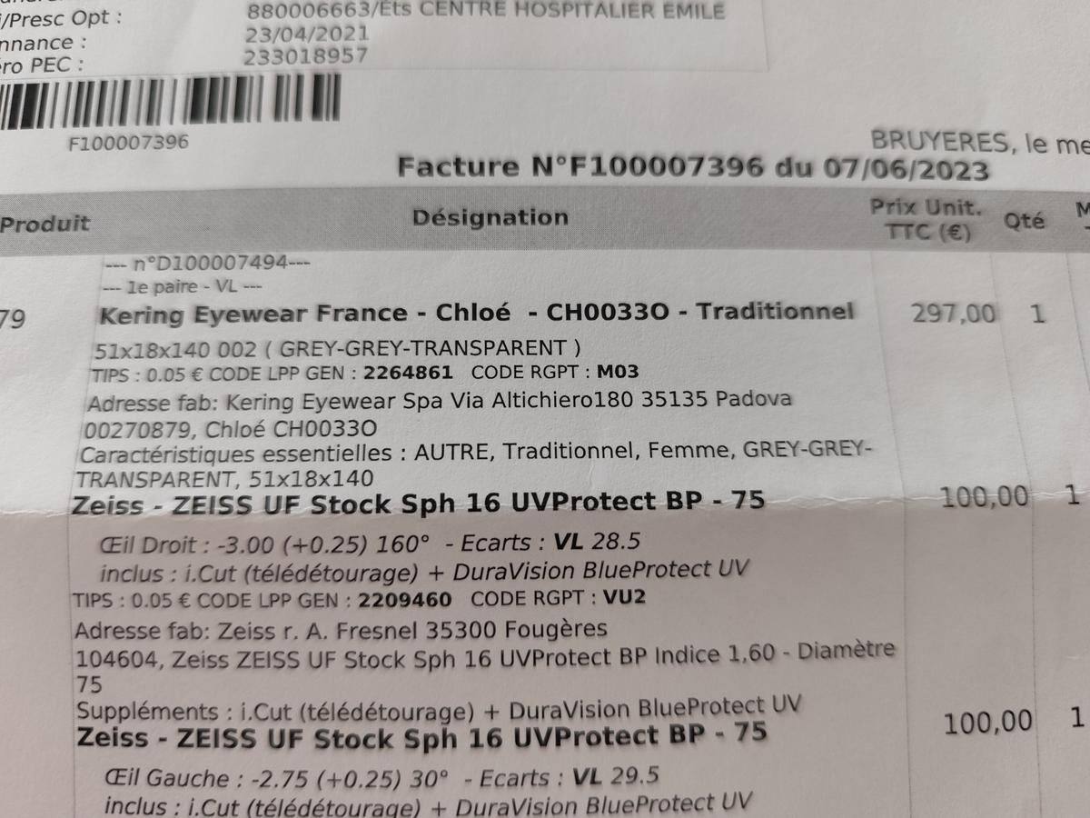 CHLOÉ - CH0033O 002 51/18