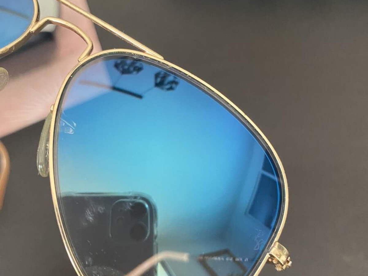 Ray-ban - RB3025 AVIATOR LARGE MÉTAL 00173F 55/14 N