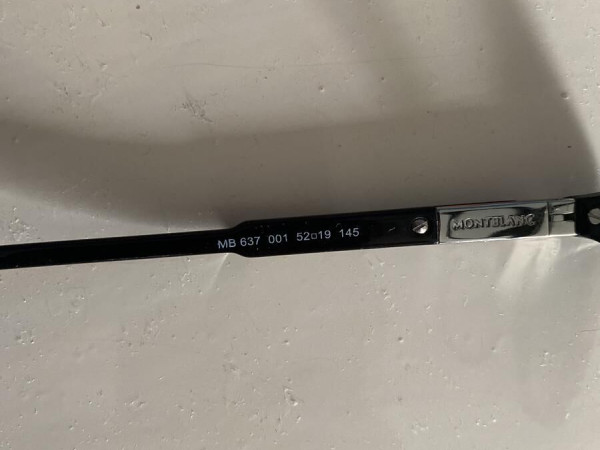 MONTBLANC - MB637 001 52/19