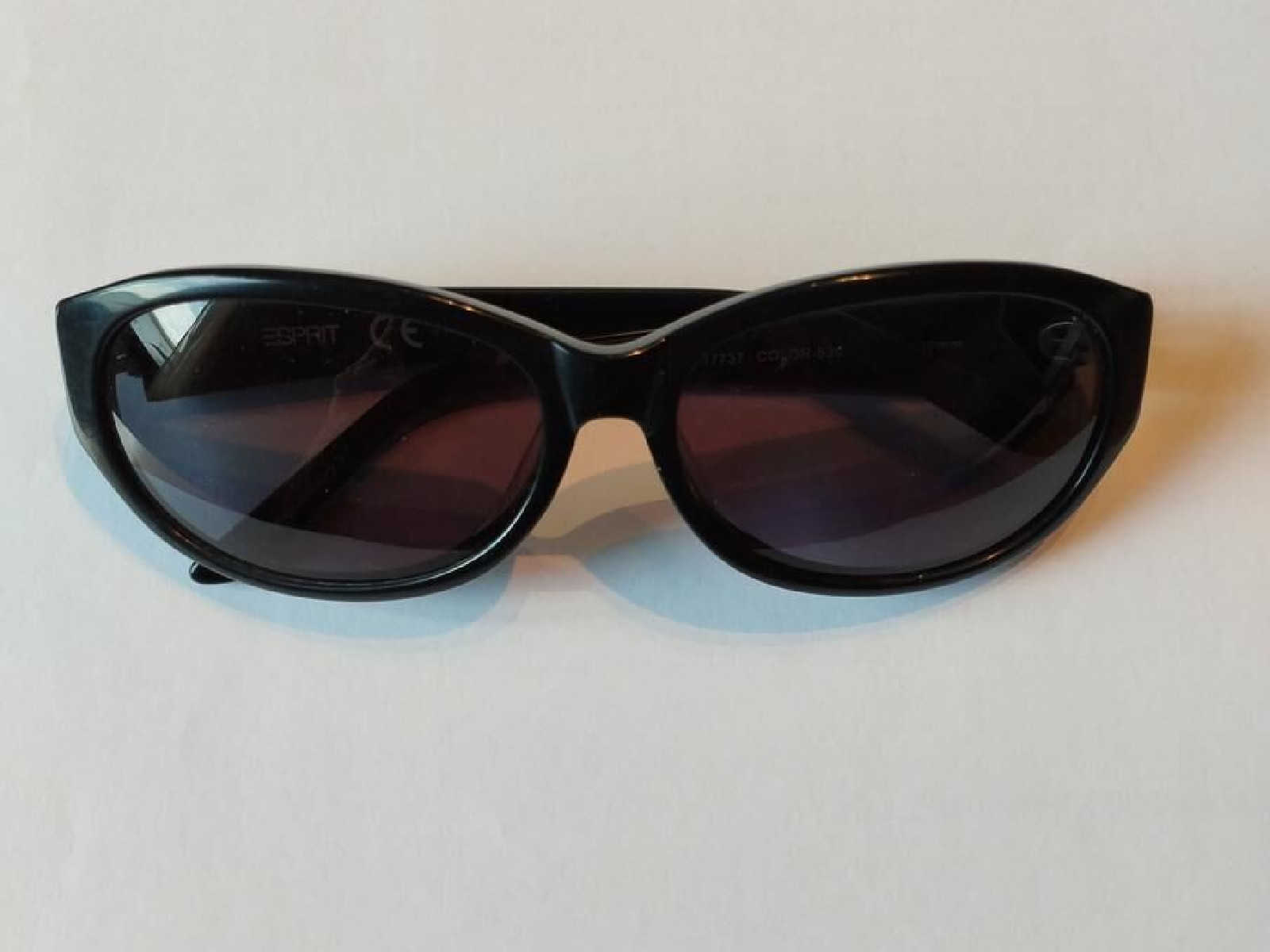 Occhiali Da Sole Donna Esprit ET17793 53507, Lenti Grigie ø 53 Mm, Protezione UV400, Montatura In Resina Azzurra