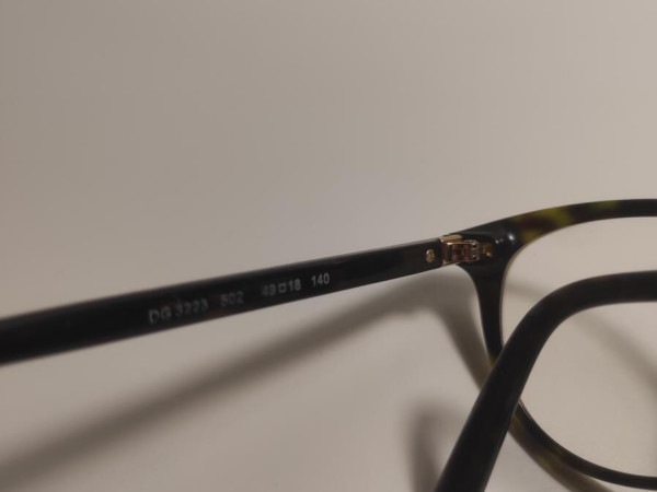 DOLCE GABBANA - DG3223  502 49□18 140