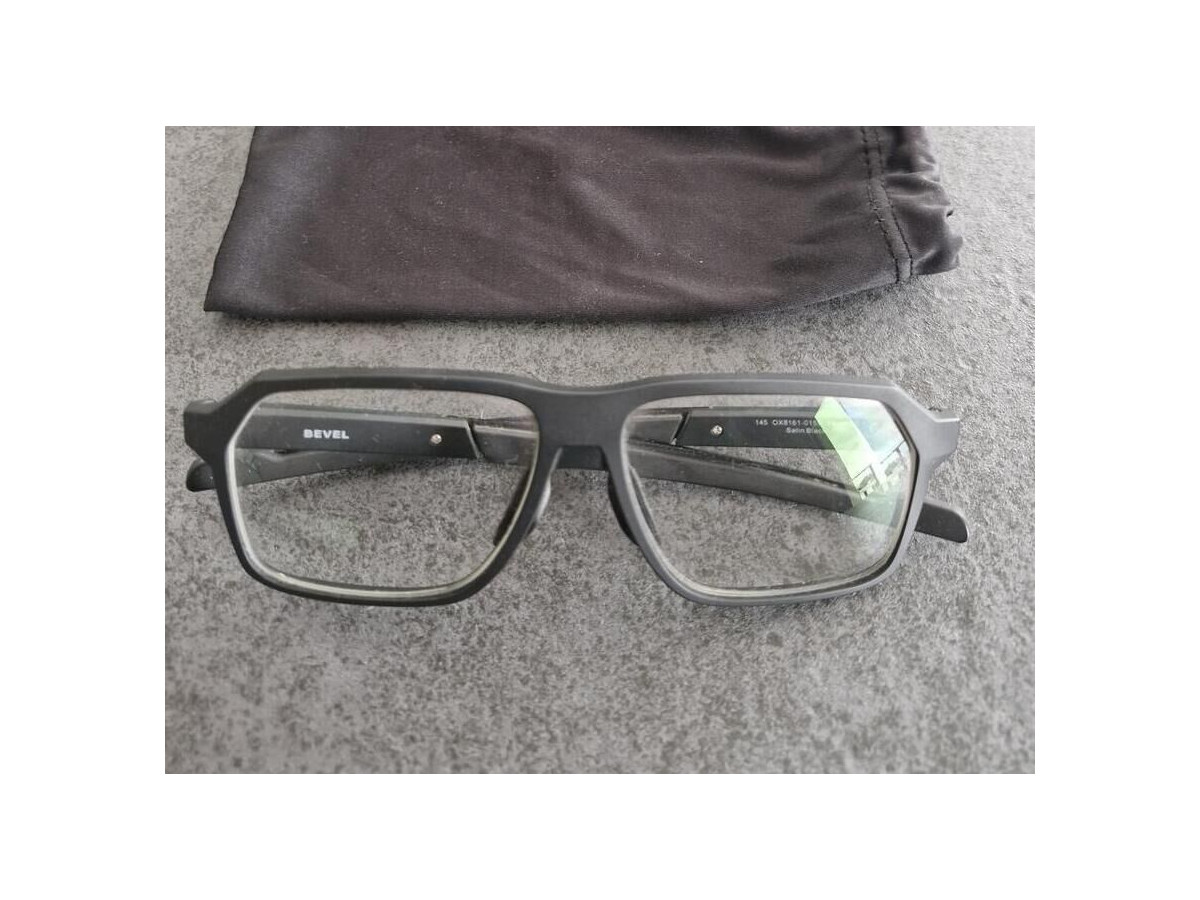 OAKLEY BEVELOX8161-0155  55 SATIN BLACK