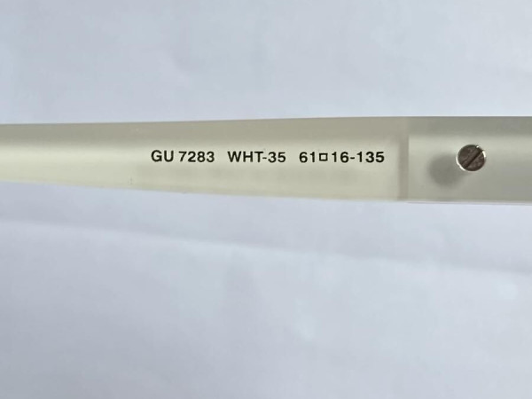 GUESS - GU7283 WHT-35 61/16
