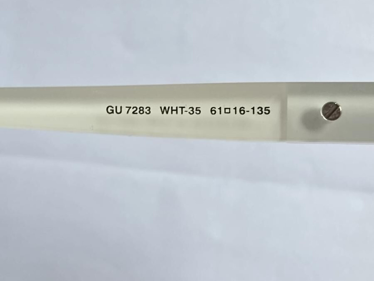 GUESS - GU7283 WHT-35 61/16