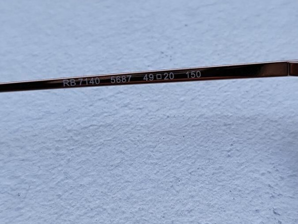 Ray-ban - rb7140 5687 49/20