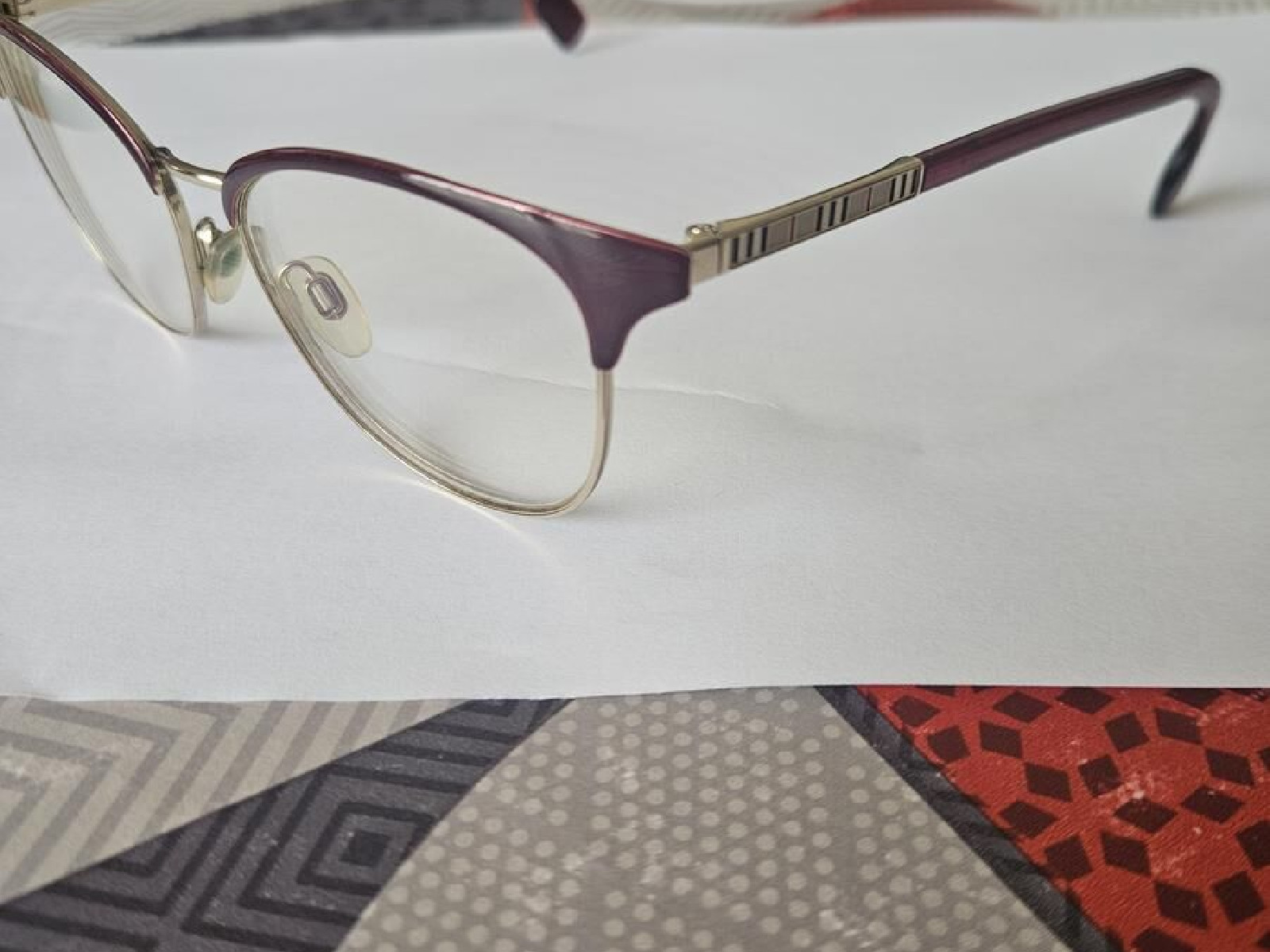 Burberry 14  女性OK Burberry BE1376 VIRGINIA Asian Fit 1343 Cat Eye Pink Eyeglasses