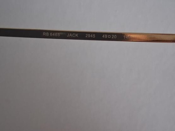 RAY-BAN - RB6465 JACK 2945 49/20