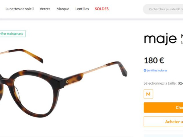 MAJE - MJ054 106  52 /20  140