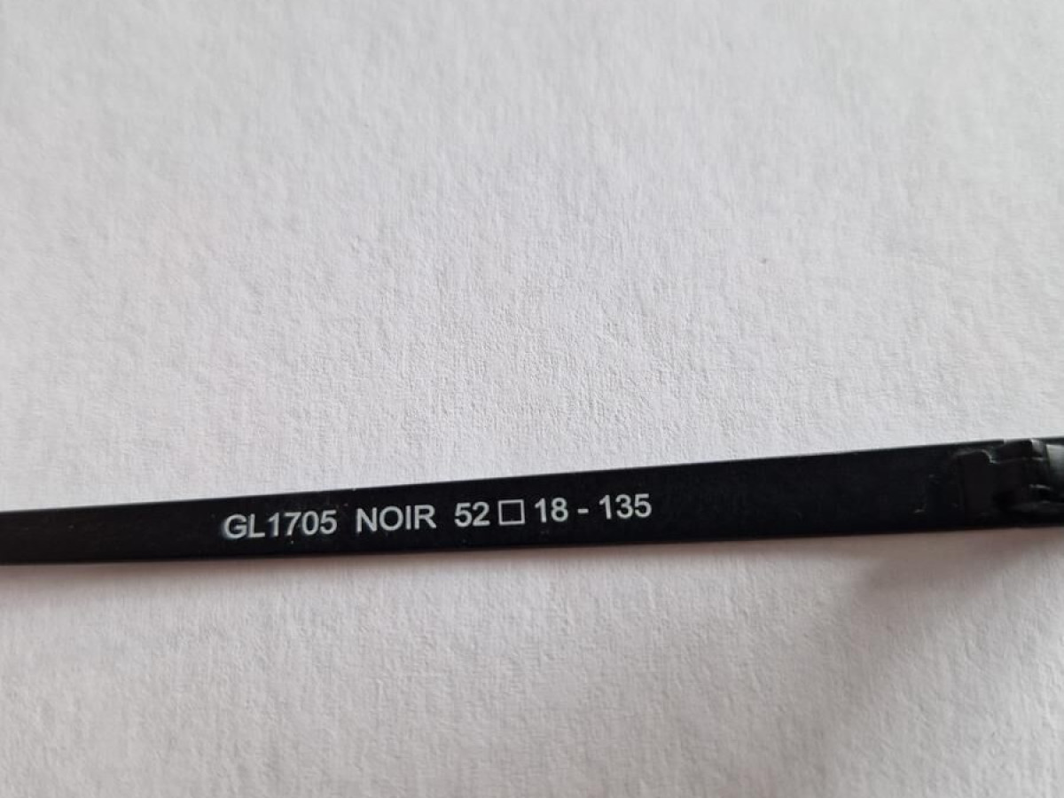 GABIN ET LEONIE - GL1705 NOIR 52/18
