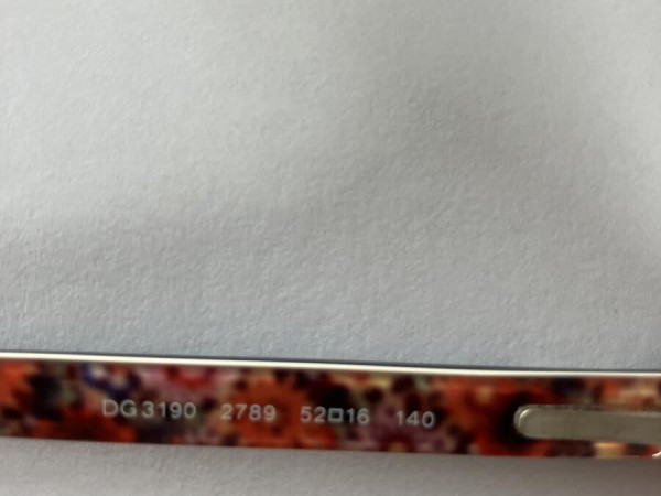 Dolce Gabbana - DG3190 2789 52/16