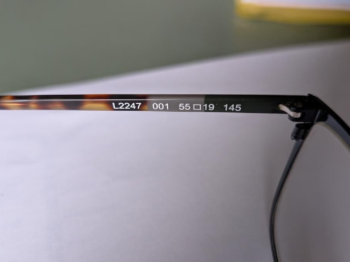 Lacoste L2247 001 55¤19 145