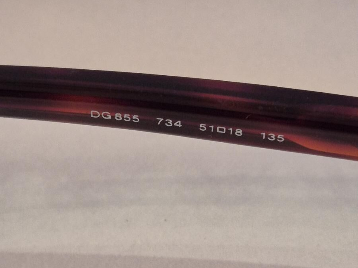 DOLCE GABBANA- DG8557 34 51□18 135