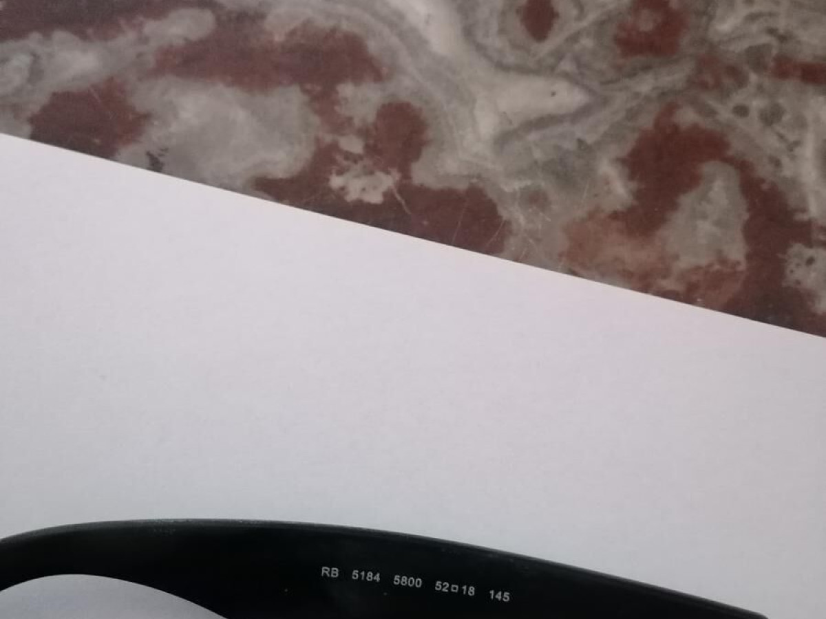 RAYBAN - RB5184 5800 52/18