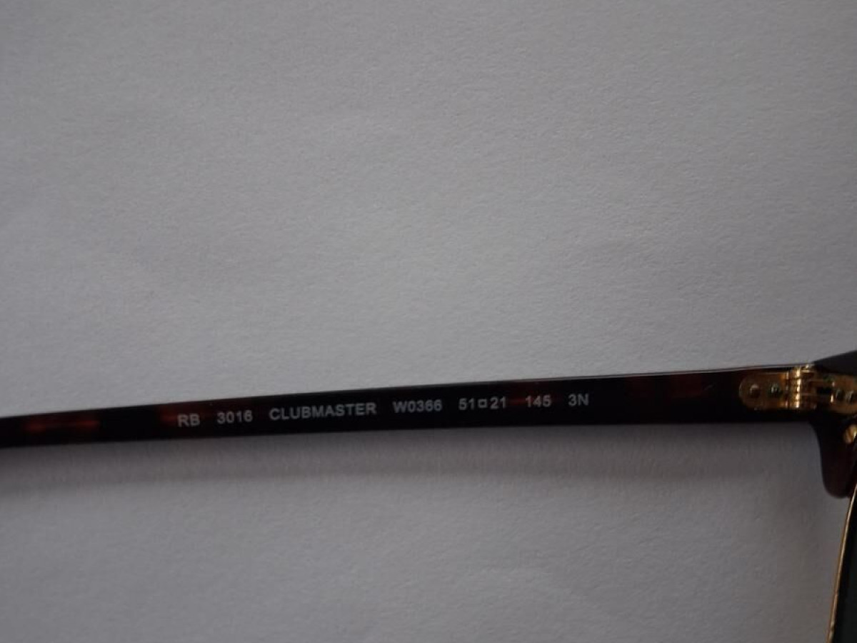 RAYBAN - RB3016 clubmaster 51/21
