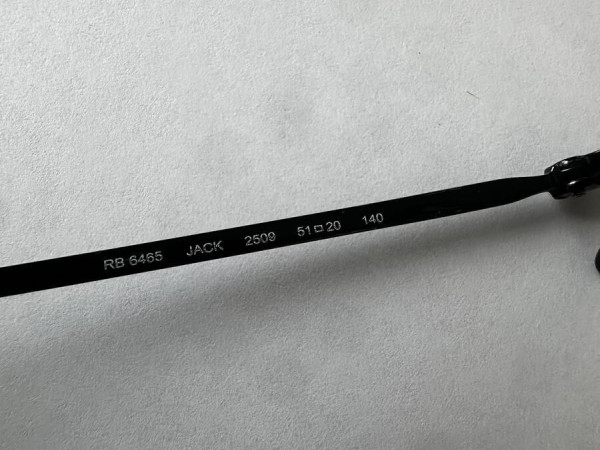 RAYBAN-RB6465 jack 51¤20