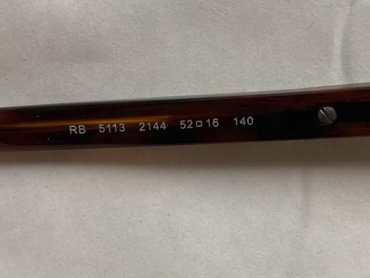 RAYBAN- RB 5113 3144 T52