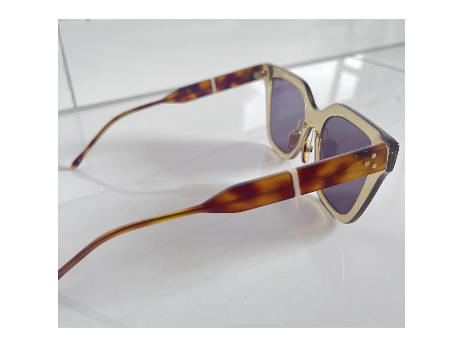 Lunettes de soleil JIMMY FAIRLY CE P477 Ecaille claire Femme