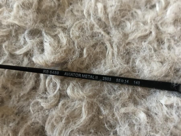 Ray ban - RB6489 aviator metal II 55¤14