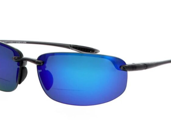 MAUI JIM 807 11 GRIS HOOKIPA READER +2.00
