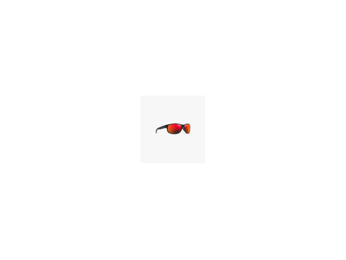 MAUI JIM 840 07C NOIR MAT ZEBRE ROUGE Kawai Channel