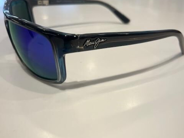 MAUI JIM 746 03F GRIS BLEU Byron Bay MIROIR BLUE HAWAI
