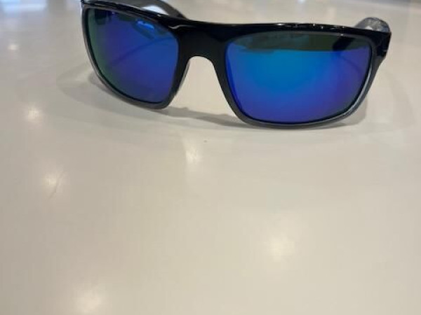 MAUI JIM 746 03F GRIS BLEU Byron Bay MIROIR BLUE HAWAI