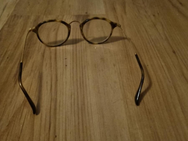 RAYBAN - RB2447 round fleck