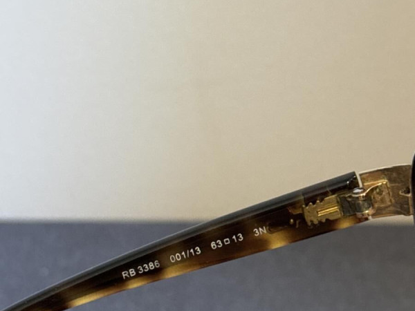RAYBAN - RB3385 001/13 63¤13