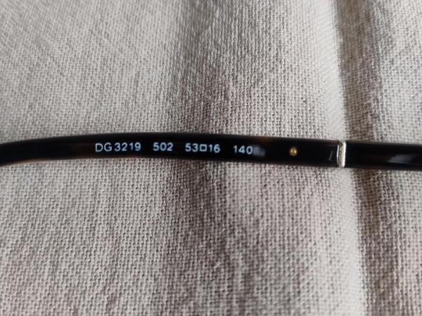 Dolce & Gabbana DG3219 53¤16 écaille